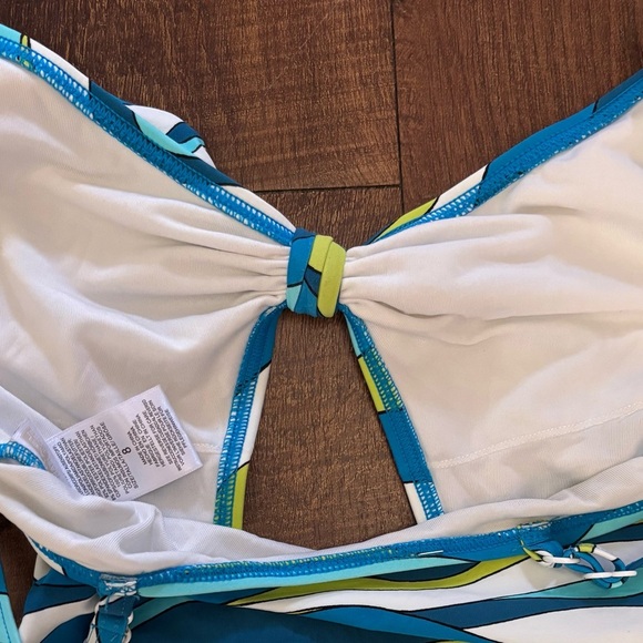 Michael kors women’s one 1 piece bathing swim suit Sz 8 - Picture 6 of 8